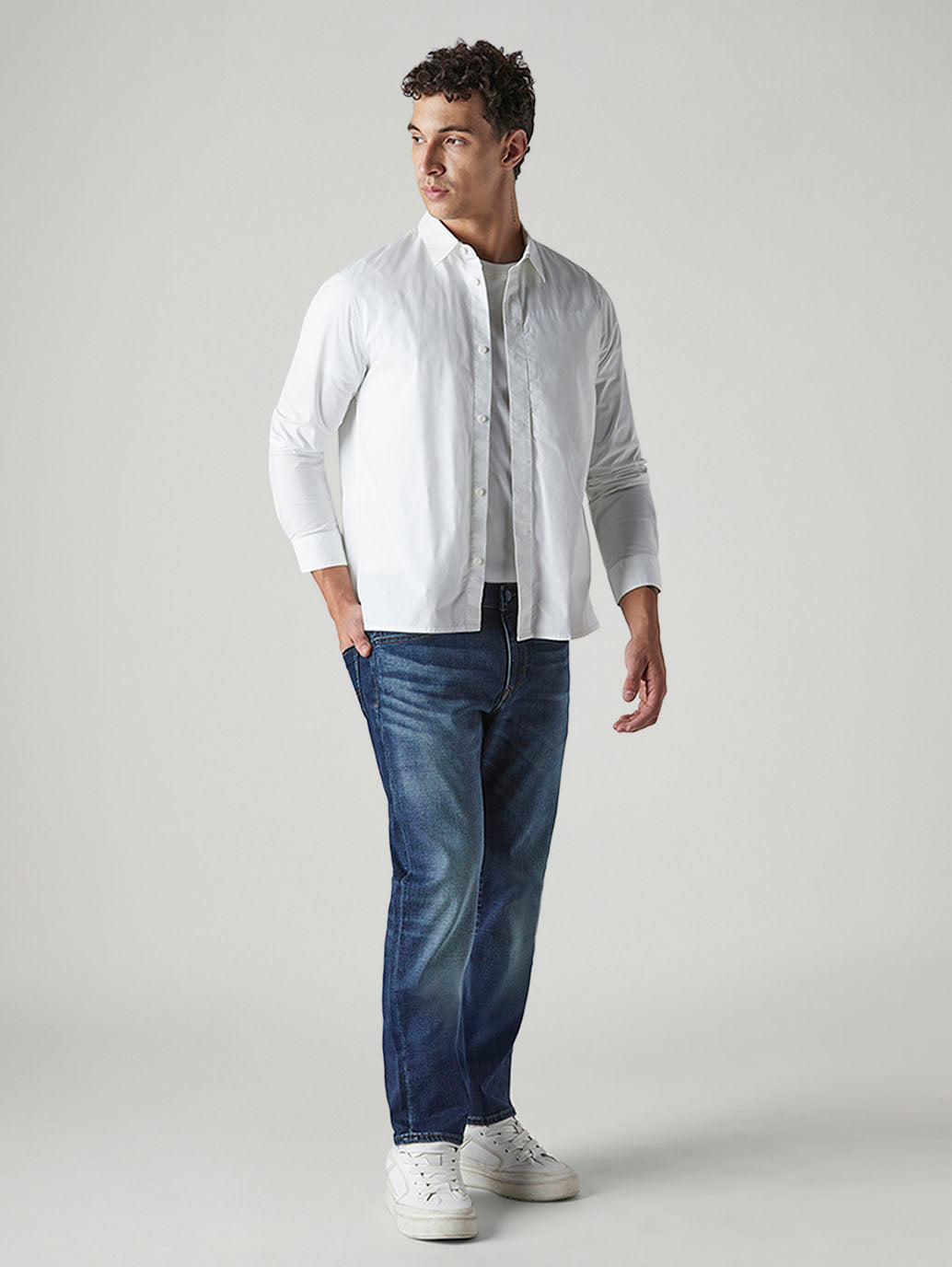 Men's 511 Indigo Slim Fit Mid Rise Redloop Jeans