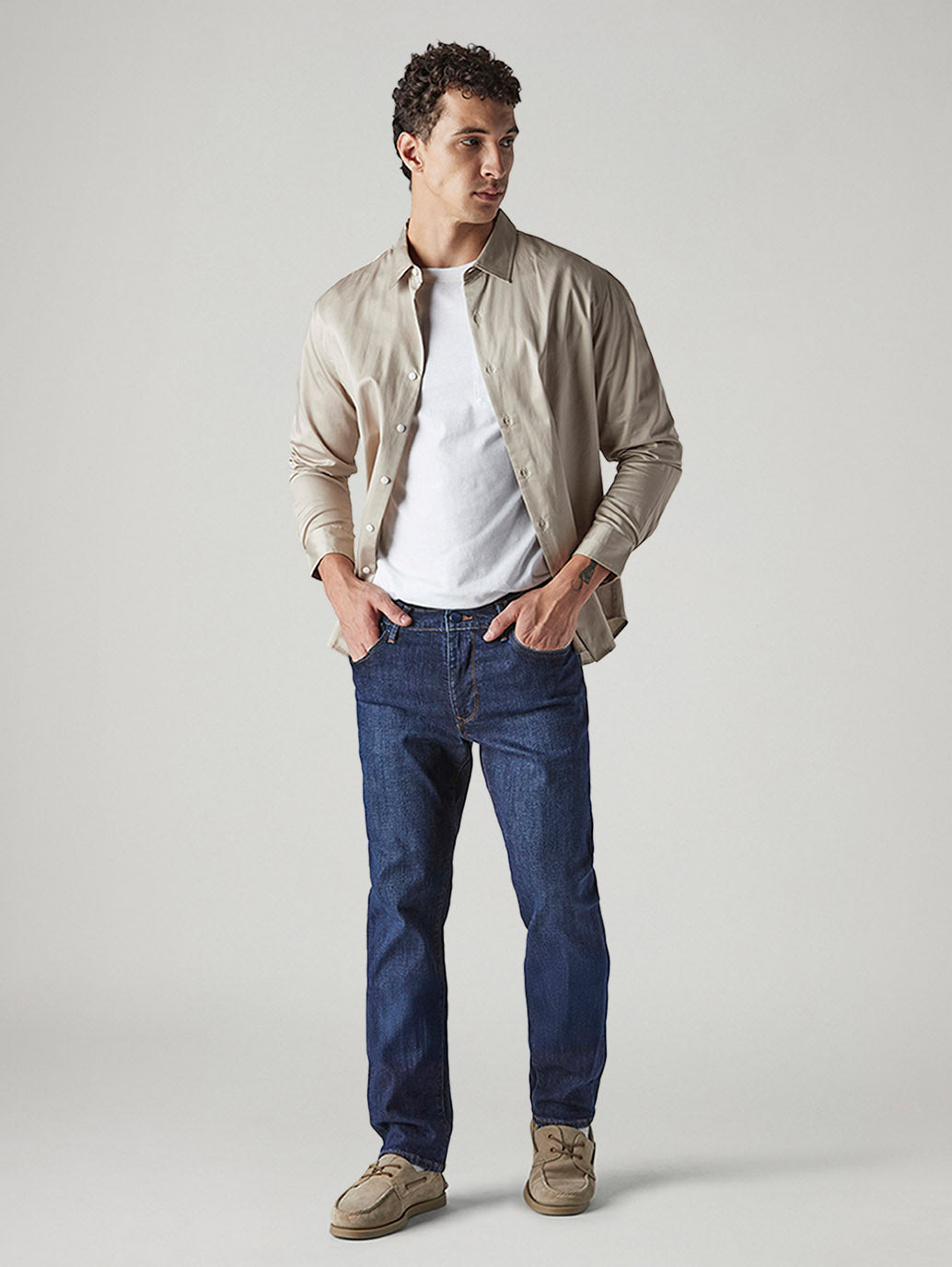 Men's 511 Indigo Slim Fit Mid Rise Redloop Jeans