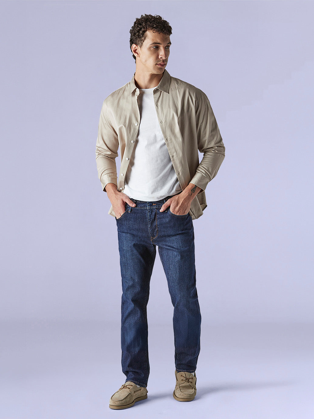 Men's 511 Indigo Slim Fit Mid Rise Redloop Jeans