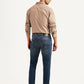 Men's Redloop 512 Blue Slim Tapered Fit Mid Rise Jeans - Back View