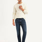 Men's Redloop 512 Blue Slim Tapered Fit Mid Rise Jeans - Styleshot View