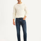 Men's Redloop 512 Blue Slim Tapered Fit Mid Rise Jeans - Front View