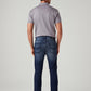 Men's 512 Dark-Blue Slim Tapered Fit Mid Rise Jeans - Back View