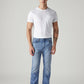 Men's 513 Indigo Slim Straight Fit Mid Rise Jeans - Front View