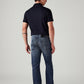 Men's 517 Blue Bootcut Fit Mid Rise Jeans - Back View