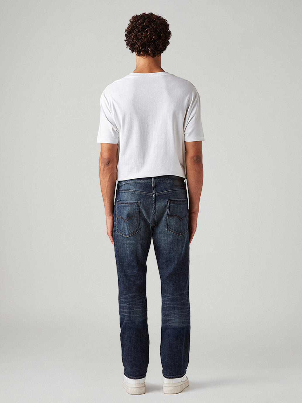 Men's 527 Indigo Bootcut Fit Mid Rise Redloop Jeans - Back View