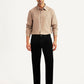 Men's Redloop 541 Black Tapered Fit Mid Rise Jeans - Front View