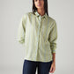 Women's Striped Relaxed Fit Shirt - Styleshot View