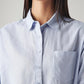 Women's Solid Relaxed Fit Linen Shirt - Detail View