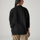 Women's Solid Relaxed Fit Double Cloth Shirt - Back View