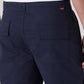 Men's Navy Straight Fit Mid Rise Cargos - Detail View
