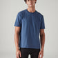 Men's Textured Regular Fit Jacquard T-Shirt - Styleshot View