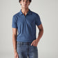 Men's Self Design Slim Fit Jacquard Polo T-Shirt - Styleshot View