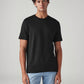 Men's Self-Design Regular Fit Interlock T-Shirt - Front View