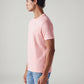 Men's Solid Regular Fit Interlock T-Shirt - Side View
