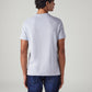 Men's Solid Regular Fit Interlock T-Shirt - Back View