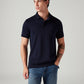 Men's Solid Slim Fit Polo T-Shirt - Styleshot View