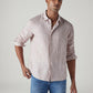 Men's Solid Slim Fit Redloop Linen Shirt - Styleshot View