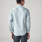 Men's Checkered Slim Fit Shirt - Back View