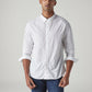 Men's Striped Slim Fit Dobby Redloop Shirt - Styleshot View
