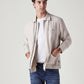 Men's Self Design Beige Linen Jackets - Styleshot View