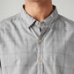 Men's Checkered Slim Fit Shirt - Detail View