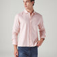 Men's Solid Slim Fit Linen Shirt - Styleshot View