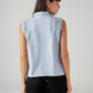 Women's Crochet Regular Fit T-Shirt - Back View