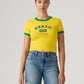 Levi's® Brazil Women's Ringer Tee - Front View