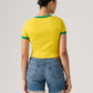 Levi's® Brazil Women's Ringer Tee - Back View