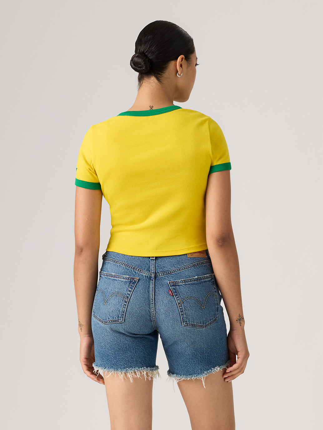 Levi's® Brazil Women's Ringer Tee - Back View
