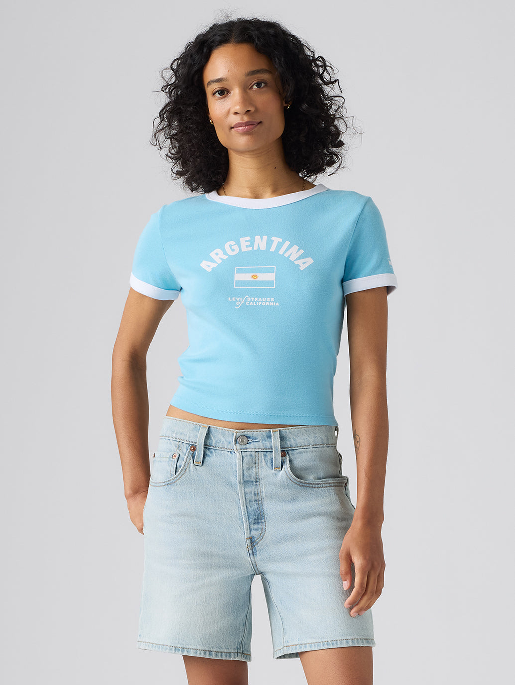 Levi's® Argentina Women's Ringer Tee