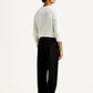 Men's 568 Black Loose Fit Mid Rise Chinos - Back View