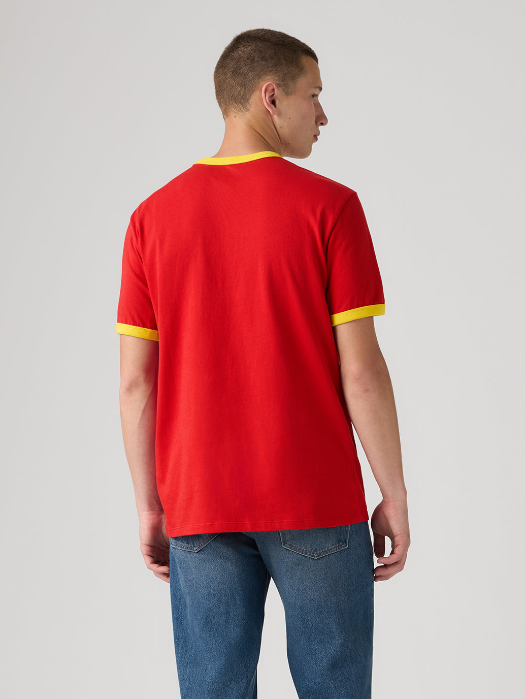 Levi's® Spain Men's Ringer Tee - Back View