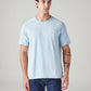 Men's Solid Regular Fit Commuter T-Shirt - Front View