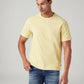Men's Solid Regular Fit T-Shirt - Front View