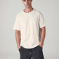 Men's Solid Regular Fit Jersey T-Shirt - Front View