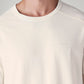 Men's Solid Regular Fit Jersey T-Shirt - Detail View