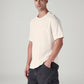 Men's Solid Regular Fit Jersey T-Shirt - Side View
