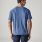 Men's Solid Regular Fit Jersey T-Shirt - Back View