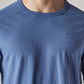 Men's Solid Regular Fit Jersey T-Shirt - Detail View