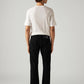 Men's 517 Black Bootcut Fit Mid Rise Redloop Jeans - Back View