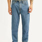 Men's 568 Blue Baggy Fit Mid Rise Jeans - Front View