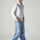 Men's Indigo Extra Baggy Fit Mid Rise Jeans - Styleshot View