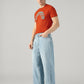 Men's Light Blue Extra Baggy Fit Mid Rise Jeans - Side View