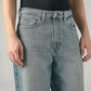 Men's Blue Extra Baggy Fit Mid Rise Jeans - 20 View