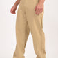 Men's Khaki Baggy Fit Trousers - side View