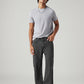 Men's 565 Charcoal Grey Loose Fit Mid Rise Cargos - Styleshot View