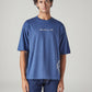 Men's Embroidered Loose Fit Jersey T-Shirt - Front View