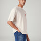 Men's Graphic Print Loose Fit T-Shirt - Side View